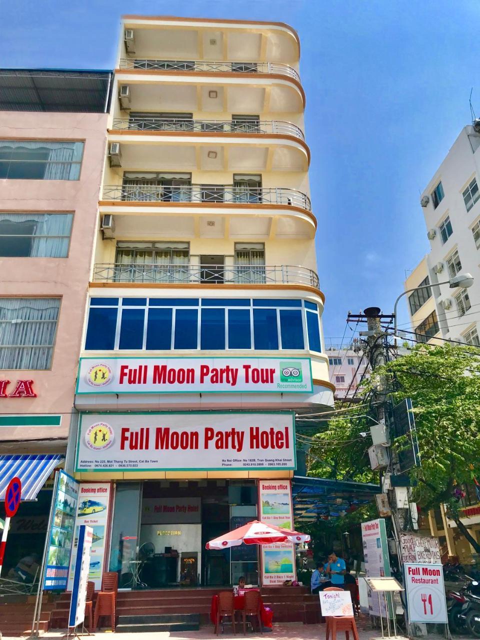 Full Moon Party Hotel Hai Phong Buitenkant foto